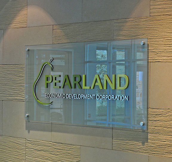 Cut out Letters On Clear Plexi