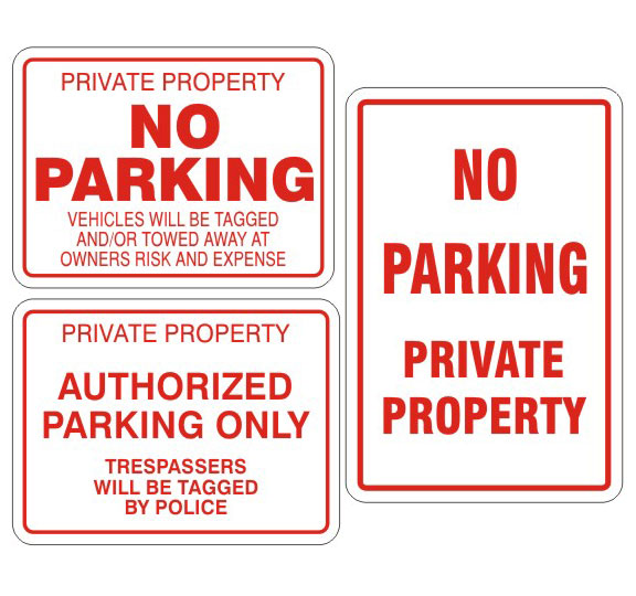 No Parking Sign
