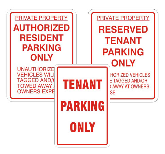 Tenant Sign